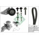 Set distribuție (curea + întinzător + pompă apă) 22mm 117 dinți VOLVO S40 II V50 FORD FIESTA FOCUS INA