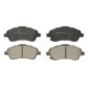 Set placute frana fata TOYOTA AVENSIS COROLLA VERSO 1.6-2.4 10.00-03.09 LPR inaltime 63mm latime 150.8mm grosime 18.8mm BOSCH