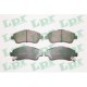 Set placute frana fata TOYOTA AVENSIS COROLLA VERSO 1.6-2.4 10.00-03.09 LPR inaltime 63mm latime 150.8mm grosime 18.8mm BOSCH