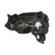 Far TYC Lampa frontala Dreapta H7/H7 electric fara motoras obiectiv cromat OPEL COMBO TOUR CORSA C 09.00-10.10