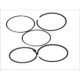Set segmenti piston GOETZE 70 (STD) 1,5-1,5-3 pentru CITROEN AX, SAXO, VISA; FIAT PANDA, TIPO; LANCIA Y10 1.0/1.1