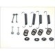 Set accesorii saboti frana parcare QUICK BRAKE pentru FIAT FREEMONT, HYUNDAI IX35, KIA SPORTAGE III 1.6-Electric 08.09-12.15