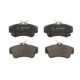 Set placute frana fata BOSCH pentru CHRYSLER PT CRUISER, DODGE NEON II 1.6-2.4, dimensiuni: 64.9 mm x 124.0 mm x 20.0 mm