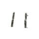 Set placute frana fata BOSCH pentru CHRYSLER PT CRUISER, DODGE NEON II 1.6-2.4, dimensiuni: 64.9 mm x 124.0 mm x 20.0 mm