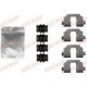 Set accesorii placute frana Spate QUICK BRAKE pentru MERCEDES A W176 B SPORTS TOURER W246 W242 CLA C117 CLA SHOOTING BRAKE X117 GLA X156 SLC R172 SLK R172