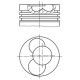 Piston MAHLE 79,51 mm STD pentru AUDI 80 B4, A3, A4 B5, A6 C4, A6 C5, CABRIOLET B3, FORD GALAXY I, SEAT ALHAMBRA, IBIZA II 1.9D/1.9DH