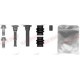 Set bucsi de ghidaj etrier frana QUICK BRAKE pentru MERCEDES A W168 CLK C209 VANEO 414 OPEL CORSA C TIGRA TOYOTA COROLLA 1.0-3.2