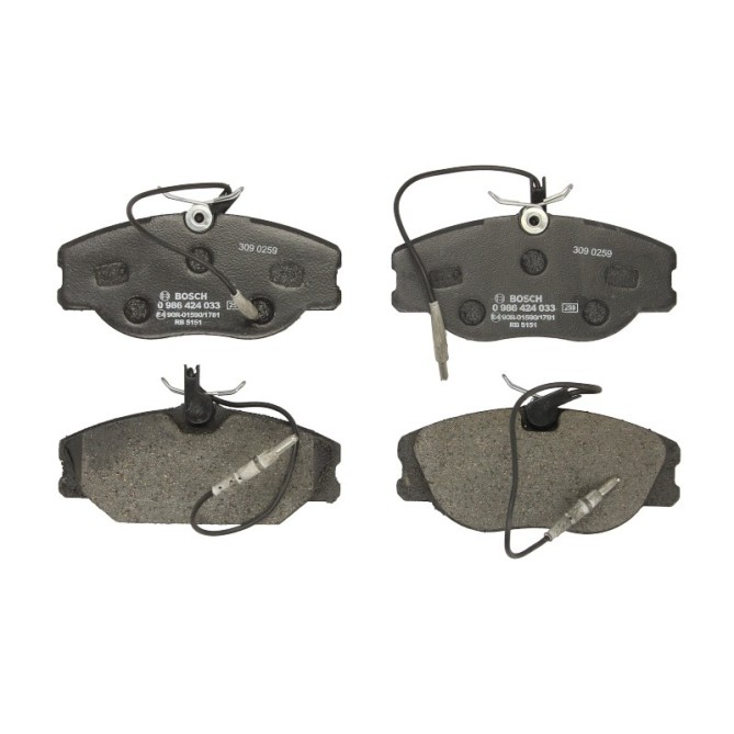 Set placute frana,frana disc BOSCH