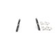 Set placute frana spate BOSCH pentru VW CC B7, PASSAT ALLTRACK B7, PASSAT B6, PASSAT B7, SHARAN, TIGUAN 1.4-3.6, dimensiuni 56.3mm x 105.3mm x 16.4mm