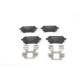 Set placute frana spate BOSCH pentru VW CC B7, PASSAT ALLTRACK B7, PASSAT B6, PASSAT B7, SHARAN, TIGUAN 1.4-3.6, dimensiuni 56.3mm x 105.3mm x 16.4mm