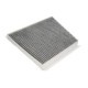Filtru aer habitaclu PURRO carbon activat MERCEDES CLS (C219), E T-MODEL (S211), E (VF211), E (W211) 1.8-6.2 03.02-12.10 34mm x 266mm x 316mm