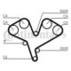 Set curea de distributie CONTITECH pentru OPEL OMEGA B, SIGNUM, VECTRA B, VECTRA C, VECTRA C GTS, SAAB 9-5 2.5-3.2 03.94-07.06