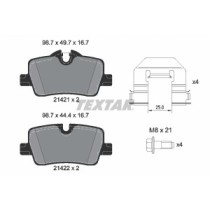 Set placute frana,frana disc TEXTAR