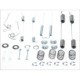 Set accesorii sabot de frana QUICK BRAKE montaj pantofi de frana LUCAS pentru FORD P 100 II TRANSIT 1.6-2.5D 09.85-12.92