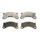 Set placute frana fata BOSCH pentru PORSCHE CAYENNE, VW TOUAREG 3.0D-5.0D, inaltime 94.2 mm, latime 210.2 mm, grosime 16.1 mm