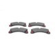 Set placute frana fata BOSCH pentru PORSCHE CAYENNE, VW TOUAREG 3.0D-5.0D, inaltime 94.2 mm, latime 210.2 mm, grosime 16.1 mm