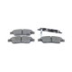 Set placute frana fata BOSCH pentru SUZUKI LIANA 1.3-2.3 07.01, dimensiuni: inaltime 53.2 mm, latime 136.6 mm, grosime 16.4 mm