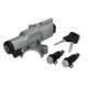 Set post, cheie AKUSAN intrerupator de aprindere cu 2 chei incluse, incuietoare, compatibil VOLVO FH12 12.1D 08.93-