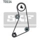 Set curea de distributie SKF pentru SEAT CORDOBA, IBIZA II, TOLEDO I; VW GOLF III, PASSAT B3/B4 2.0, latime 25.0 mm, 151 dinti
