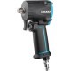 Pistol de impact HAZET 1/2" 1200 Nm cuplu maxim 610 Nm 8800 rev/min consum aer 127,4 l/min greutate 1,25 kg