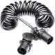 Cablu conectare ABS WABCO Sirma electrica spiralata poliuretan 3m 4,5m 7 pini Classic EBS 24V 2x4,0 5x1,5mm² MERCEDES-BENZ