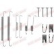 Set accesorii sabot frână QUICK BRAKE montaj pantofi frână LUCAS TOYOTA AVENSIS 1.6-2.0D 09.97-02.03