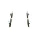 Set placute frana fata BOSCH pentru SEAT CORDOBA, IBIZA II, VW GOLF III, POLO, VENTO, dimensiuni 51.2 mm x 141.8 mm x 14.9 mm