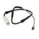 Senzor de avertizare uzura placute frana fata QUICK BRAKE pentru BMW 1 E81 E87 E88 3 E90 E91 E92 E93 2.0-3.0D 726 mm