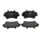 Set placute frana fata DELPHI pentru NISSAN INTERSTAR, OPEL MOVANO A, RENAULT MASTER II, MASTER PRO 1.9D-3.0D 07.98, 80mm x 139mm x 18mm