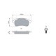 Set placute frana spate BOSCH pentru NISSAN JUKE, RENAULT ESPACE V, GRAND SCENIC III, GRAND SCENIC IV, MEGANE IV, SCENIC III, SCENIC IV, TALISMAN 1.0-2.0D