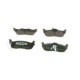 Set placute frana spate BOSCH pentru INFINITI QX56, JEEP COMMANDER, GRAND CHEROKEE III, NISSAN ARMADA, TITAN 3.0D-6.1, 49.7mm x 142.6mm x 18.0mm