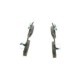 Set placute frana spate BOSCH pentru INFINITI QX56, JEEP COMMANDER, GRAND CHEROKEE III, NISSAN ARMADA, TITAN 3.0D-6.1, 49.7mm x 142.6mm x 18.0mm