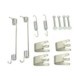 Set accesorii montaj pantofi de frână ATE pentru CITROEN NEMO, FIAT FIORINO, GRANDE PUNTO, IDEA, LINEA, PANDA, PUNTO 0.9-1.4LPG