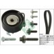 Set curea de distributie INA pentru VOLVO C30, S40 II, V50; FORD B-MAX, C-MAX, ECOSPORT, FIESTA, FOCUS 1.2-1.6 LPG 11.01-