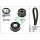 Set curea de distributie INA pentru CHEVROLET CORSA, TIGRA; OPEL ASTRA F, F CLASSIC, G/KOMBI, VECTRA B 1.4/1.6/1.8 03.93-01.05