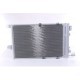 Condensator climatizare NISSENS 9119176 radiator Klim OPEL ASTRA G 1.4 / 1.7TD 16V 98, inaltime 377.0 mm, latime 575.0 mm, grosime 16.0 mm