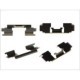 Set accesorii placute frana fata QUICK BRAKE pentru HONDA CIVIC VI, CIVIC VII, CONCERTO, MG ZR, MG ZS, ROVER 200, 25, 45, 800