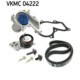 Set pompa apa + curea dintata SKF pentru VOLVO S40 II, V50; FORD FIESTA, FOCUS C-MAX, 1.2-1.6ALK 08.95-11.13, 117 dinti, 22 mm latime, 1114 mm lungime