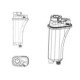 Vas de expansiune racire NRF pentru BMW 3 E30 E36 5 E39 7 E38 Z3 E36 09.90-06.03 cu capac