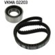 Set curea de distributie SKF pentru FIAT DOBLO, PALIO, PANDA, PUNTO, SIENA, LANCIA Y, ZASTAVA 10, 129 dinti, latime 15 mm