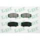 Set placute frana Spate LPR CITROEN JUMPER I FIAT DUCATO PEUGEOT BOXER 1.9D-2.8D 02.94 50.0 mm 110.0 mm 20.0 mm