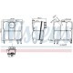 Vas de expansiune racire NISSENS pentru VOLVO C30 C70 II S40 II V50 FORD C-MAX FOCUS C-MAX FOCUS II KUGA I 10.03-06.13