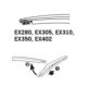 Lamela stergator TRICO ExactFit 300mm pentru CHEVROLET MATIZ, SPARK; CITROEN C1 II; DAIHATSU CUORE VI, VII, MATERIA, TERIOS, TREVIS, YRV; DODGE DURANGO, JOURNEY; FIAT FREEMONT 03.98-