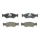 Set placute frana fata BOSCH pentru FORD FIESTA III, FIESTA IV, FIESTA/HATCHBACK, KA; MAZDA 121 III, 1.0-1.8D 03.89-11.08