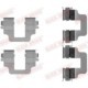 Set accesorii placute frana Spate QUICK BRAKE pentru VOLVO S80 II, V70 II, V70 III, XC70 II, FORD FOCUS II, GALAXY II, KUGA I, MONDEO IV