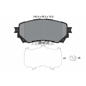 Set placute frana,frana disc TEXTAR