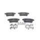 Set placute frana spate BOSCH pentru RENAULT ARKANA I, CAPTUR II, CLIO V, FLUENCE, GRAND SCENIC III, MEGANE, MEGANE III, MEGANE IV 1.0-Electric