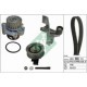 Set pompa apa + curea dintata INA pentru AUDI A3, A4 B5, A4 B6, A4 B7, A6 C5; SEAT EXEO; SKODA SUPERB I; VW PASSAT B5.5 1.8