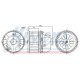 Ventilator habitaclu NISSENS pentru FORD MONDEO IV 1.6-2.5 03.07-01.15, diametru 161.0 mm, tensiune 12.0 V, putere 264.0 W