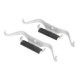 Set accesorii placute frana fata QUICK BRAKE pentru VW CALIFORNIA T4 CAMPER, TRANSPORTER T4 1.8-2.8 07.90-06.03